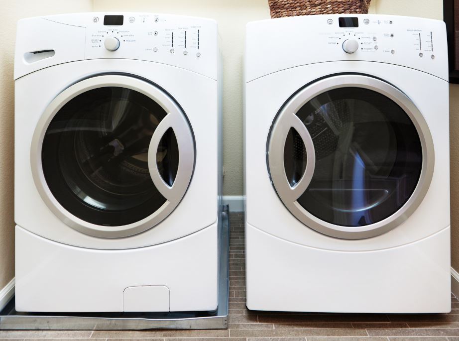 Side-by-side washer and dryer appliances – professional washer repair in Los Angeles, CA